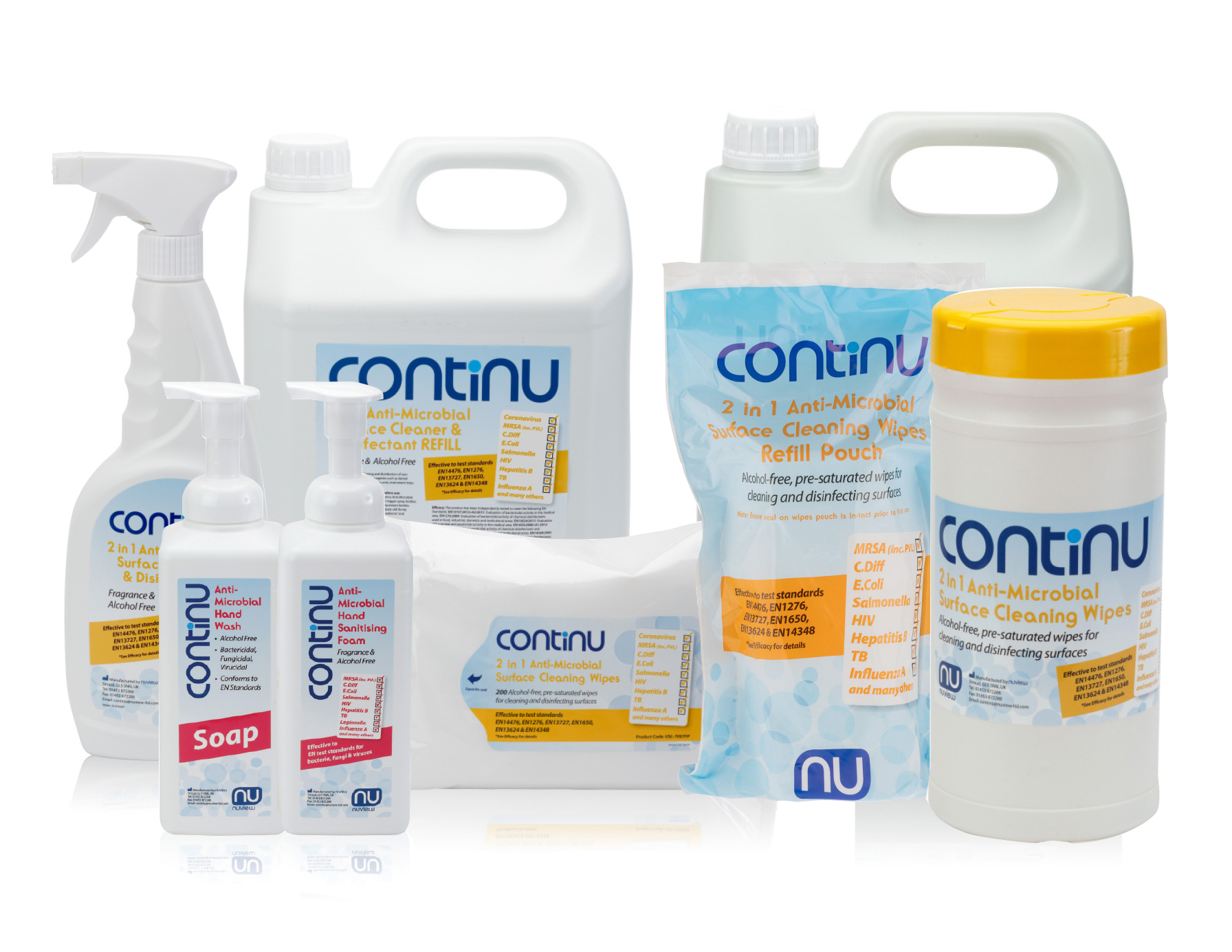 Continu Cleaning & Disinfection