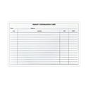 Patient Record Continuation Cards White