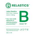 Relastics Latex Green B 3/16