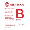 Relastics NLX Red B 3/16