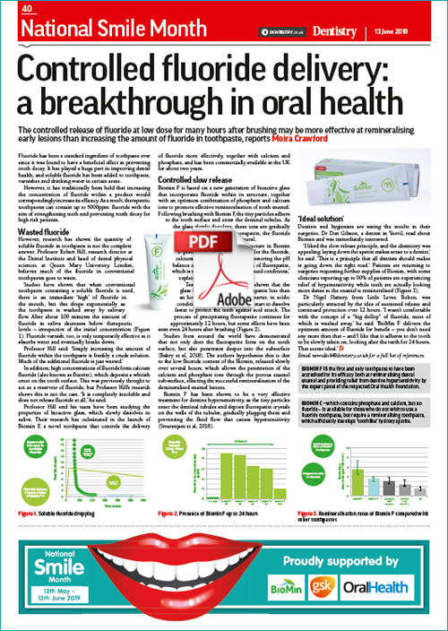 Biomin news article - controlled fluoride delivery