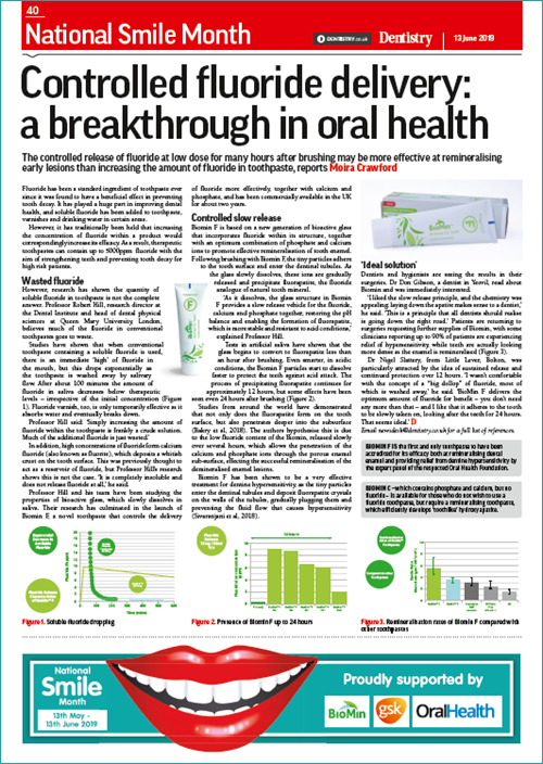 Biomin news article - controlled fluoride delivery