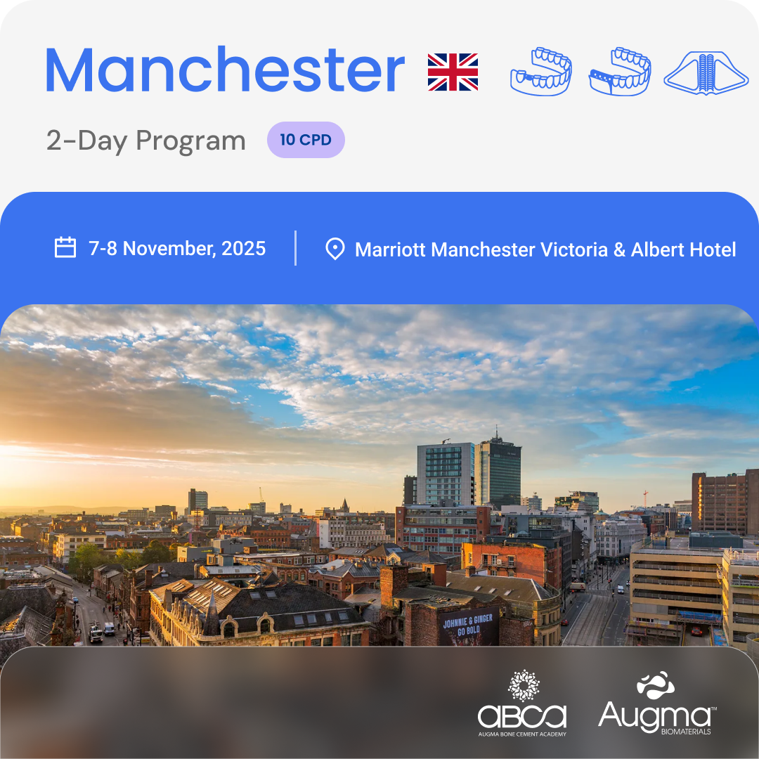Augma 2-Day Course, Manchester, UK | Dental Event | Trycare, UK