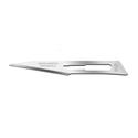 Scalpel Blade 11P Carbon Steel Sterile Red