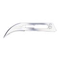 Scalpel Blade 12D Stainless Steel Sterile Green