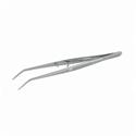 London College Tweezers Locking Serrated 15cm