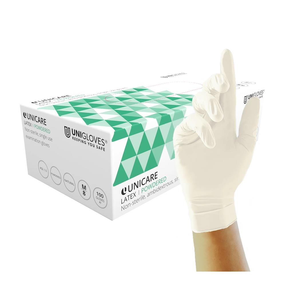 Latex Powdered Non Sterile Gloves | Dental & Chiropody Products