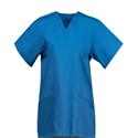 ST10 Unisex Scrub Tunic Hospital Blue..