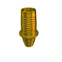 CloseFit C-Type Ti Base NP Abutment Non Engaged
