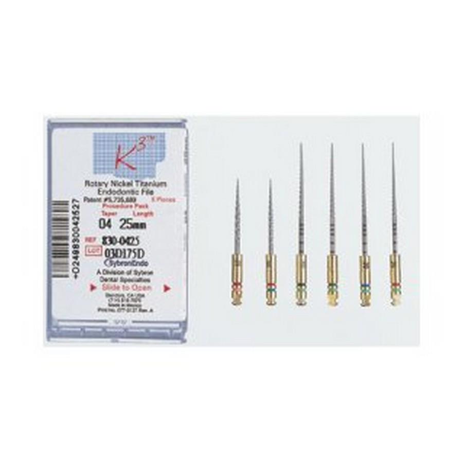 Sybron K3 .04 Taper RA Files Dental & Chiropody Products