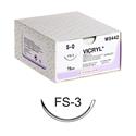 W9442 Vicryl 3/8 Circle CC 5/0 75cm 16mm