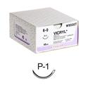 W9500T  Vicryl 3/8 Circle CC 6/0 45cm 12mm..