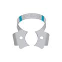 Fiesta Rubber Dam Clamp Winged 7 Lt Blue..